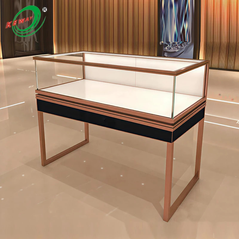 カスタム高級小売ディスプレイソリューション、ガラスとアルミニ - Luxury Watch Boutique のレビューと価格