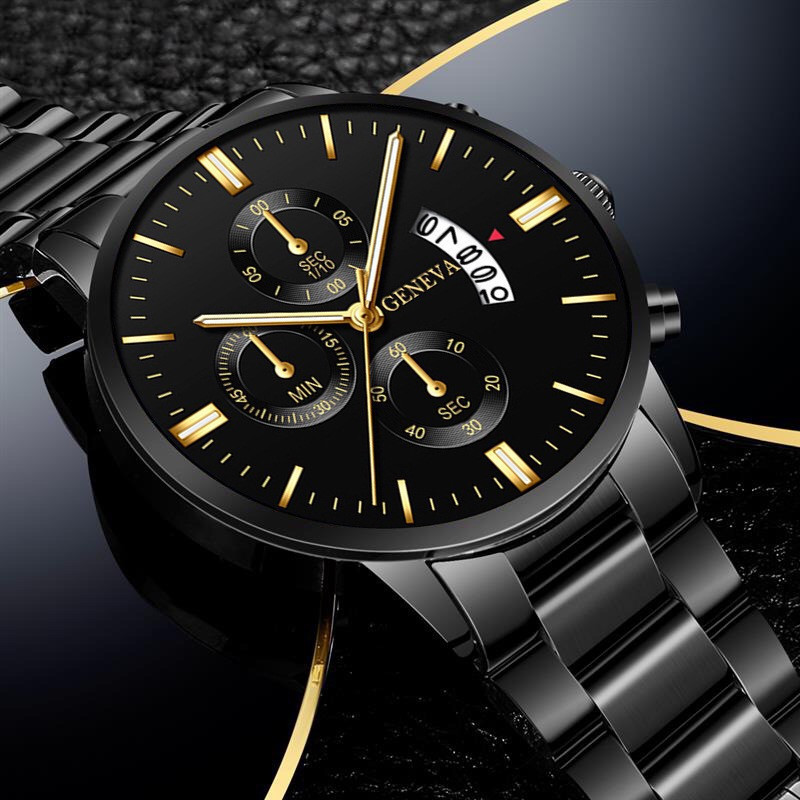 高級ステンレス鋼メンズカレンダークォーツ時計ファッションメン - Luxury Watch Wallpaper のレビューと価格