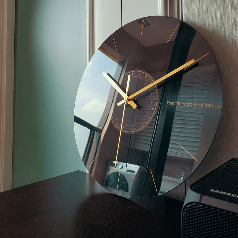 装飾用のサイレント壁掛け時計,家庭用時計付きの高級時計,モダ - Luxury Watch Wall Clock のレビューと価格