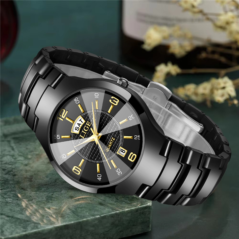 LIGE ファッションエレガントな女性の腕時計高級セラミック - Luxury Watch For Women のレビューと価格