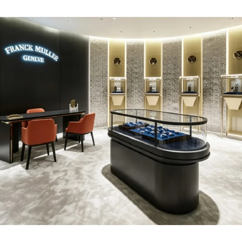 カスタム高級曲線型腕時計ディスプレイキャビネット、ガラスカウ - Luxury Watch Boutique のレビューと価格