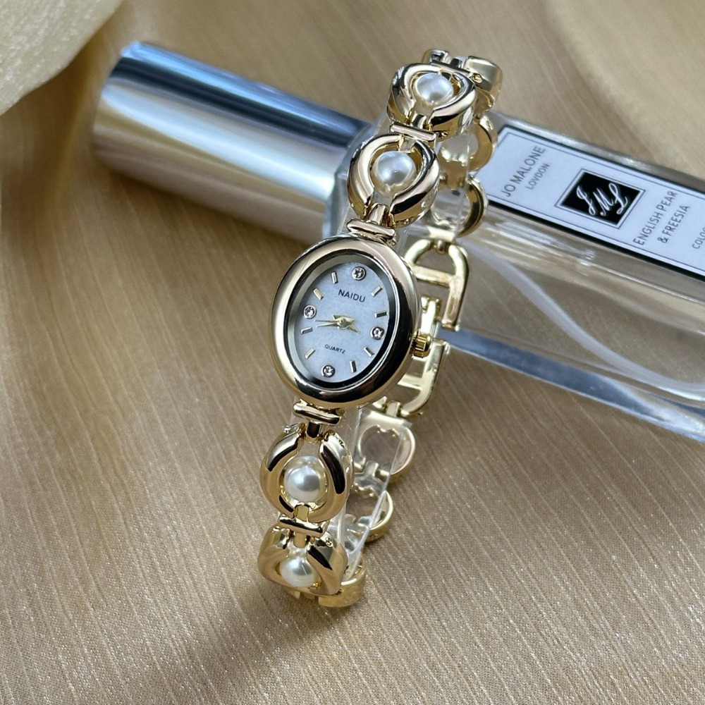 ファッション女性用腕時計 ヴィンテージパール象嵌ストラップブ - Quiet Luxury Watch のレビューと価格