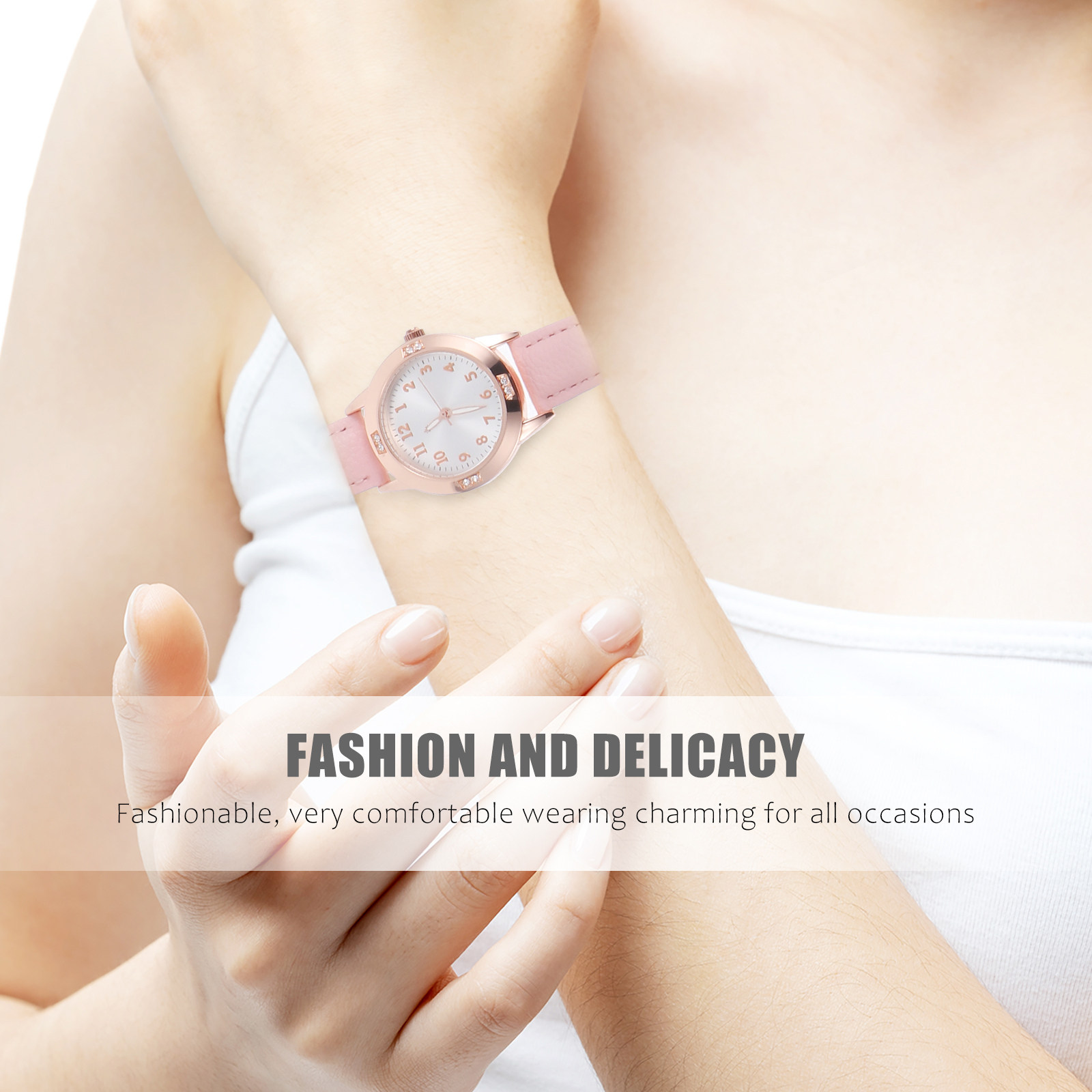 エレガントな女性用腕時計、クォーツムーブメント、高級素材、快 - Luxury Watch Grade のレビューと価格