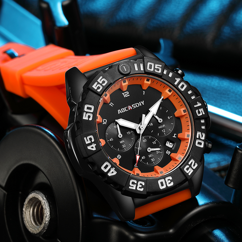 2026 新しいスポーツメンズ腕時計シリコンストラップ多機能 - Luxury Watch Hublot のレビューと価格