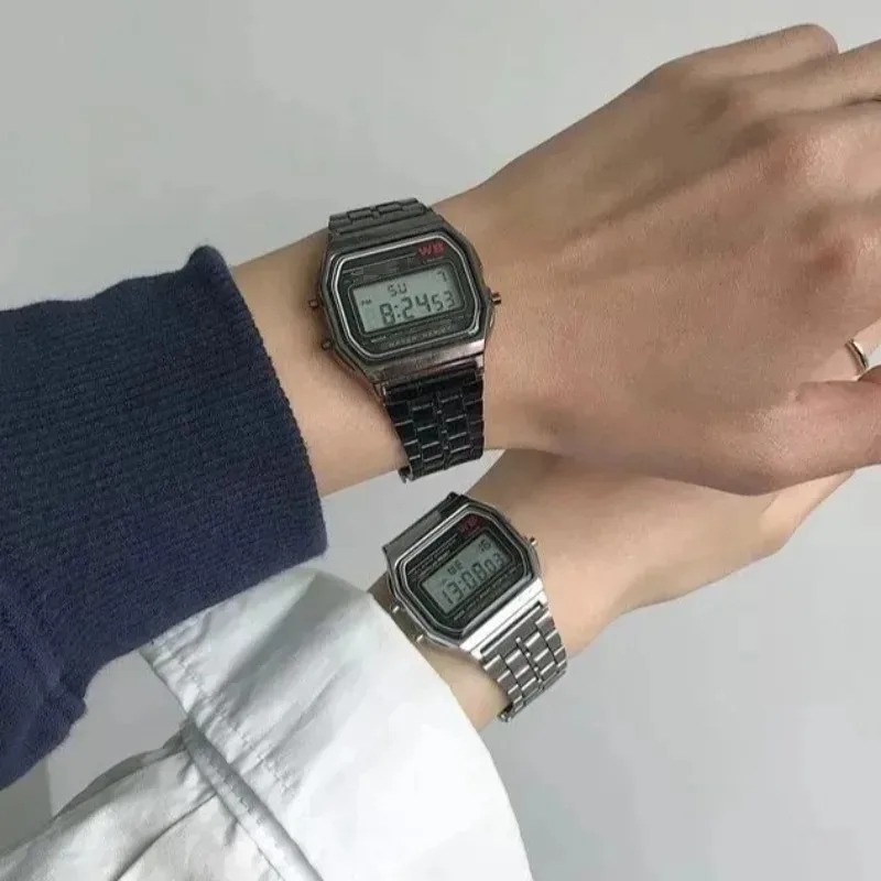 高級 F91W スチールバンド腕時計 LED デジタルステン - Luxury Watch Wallpaper のレビューと価格