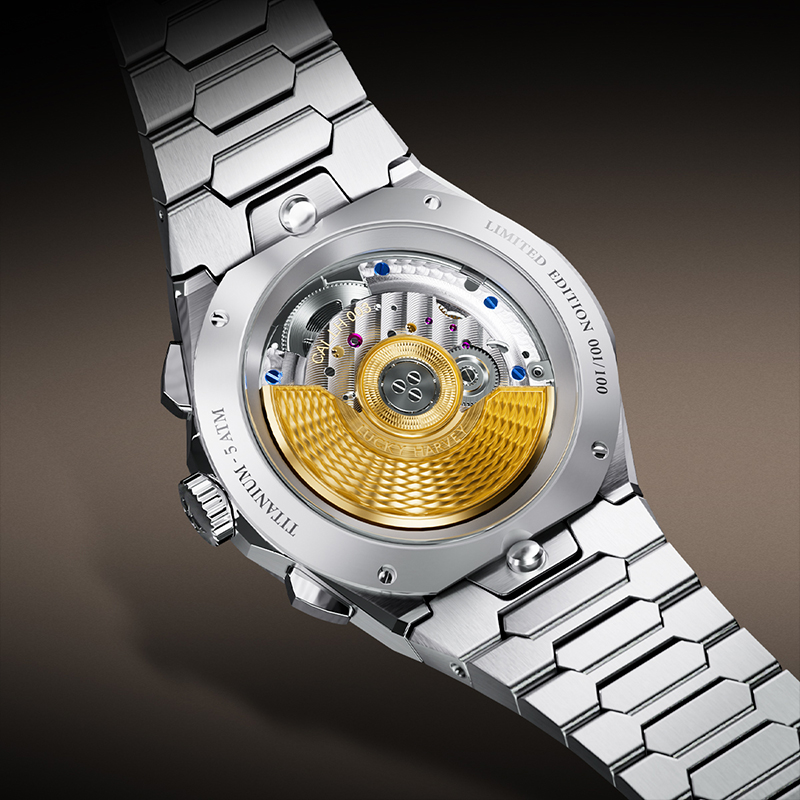 ラッキーハービー メンズ自動巻き機械式腕時計 グレード5チタ - Luxury Watch Grade のレビューと価格