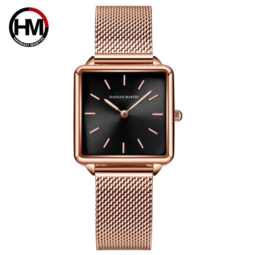 本革ストラップ日本クォーツムーブメントHM-108女性シンプ - Quiet Luxury Watch のレビューと価格