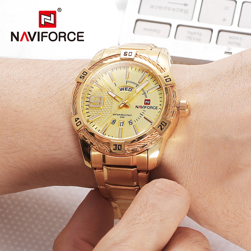 NAVIFORCE 高級ブランドメンズ腕時計オリジナルファッ - Luxury Watch Hublot のレビューと価格