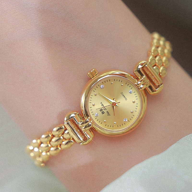 女性のための高級時計,シルバーブルーカラー,絶妙なブレスレッ - Quiet Luxury Watch のレビューと価格