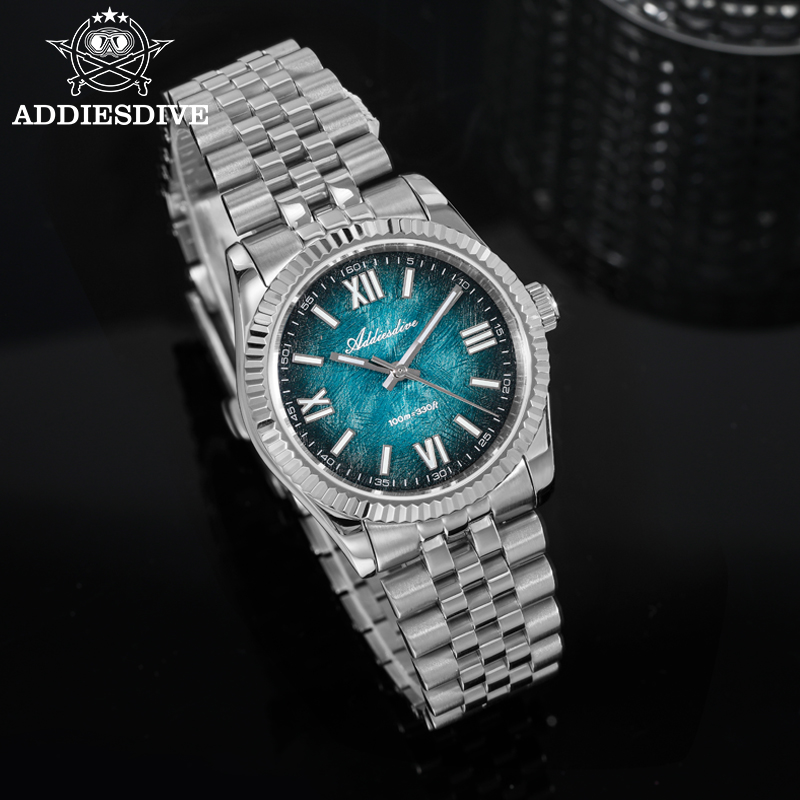 ADDIESDIVE エレガントな女性用腕時計高級サファイア - Luxury Watch For Women のレビューと価格