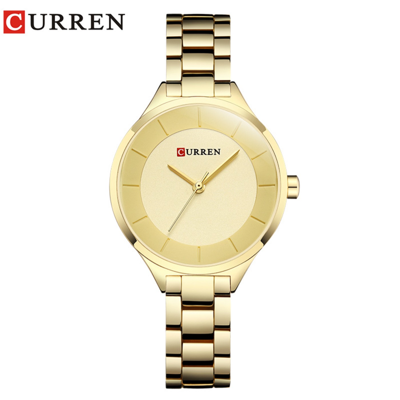カレン新しいシンプルな女性ブレスレット腕時計ライト贅沢なガー - Luxury Watch For Women のレビューと価格