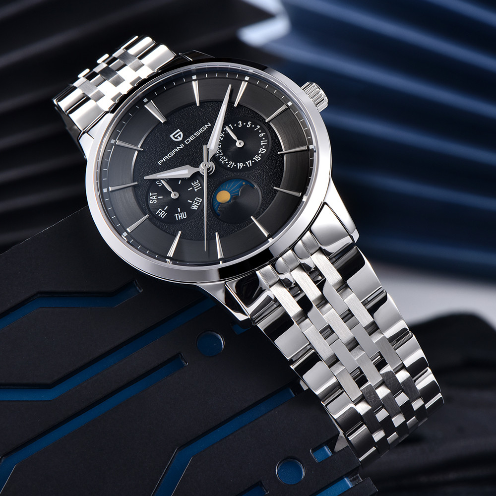 パガニデザイン 高級クォーツステンレススチール腕時計 多機能 - Luxury Watch Brand Tier のレビューと価格