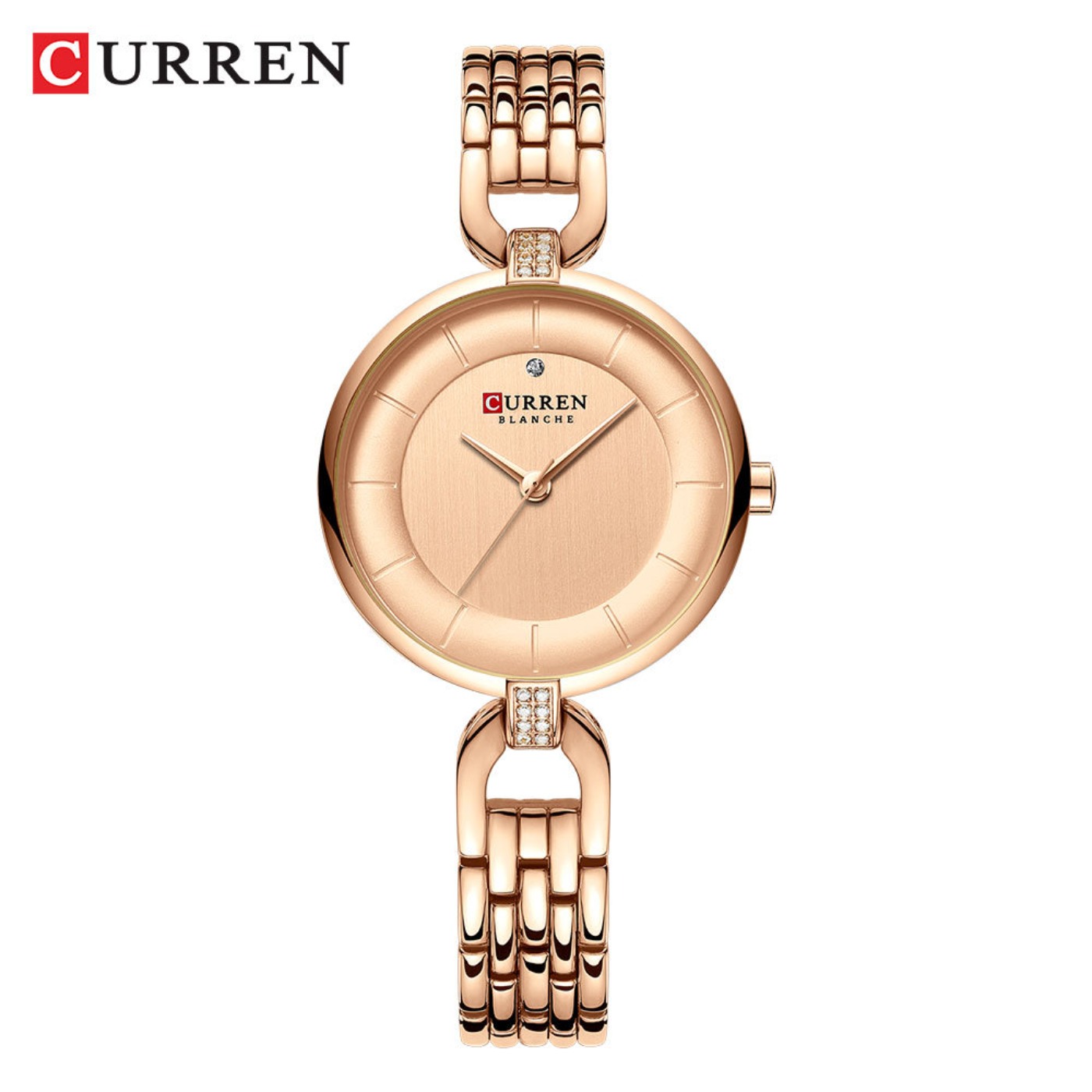 女性腕時計 CURREN 高級ブランドファッションカジュアル - Luxury Watch For Women のレビューと価格