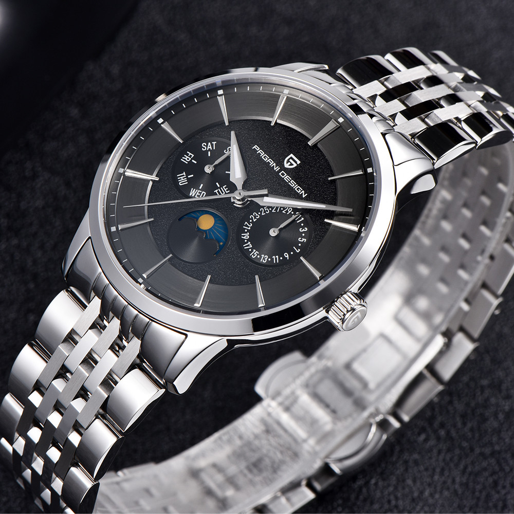 パガニデザイン 高級クォーツステンレススチール腕時計 多機能 - Luxury Watch Brand Tier のレビューと価格
