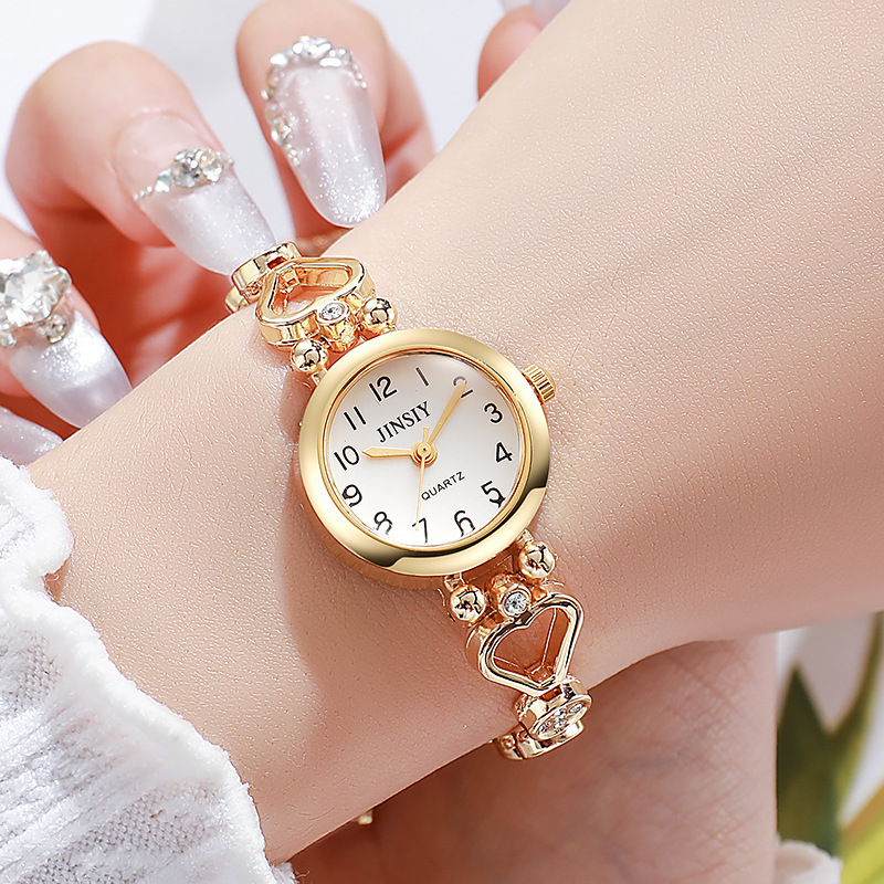 ファッション女性ブレスレット腕時計高級ギフト腕時計女性のため - Luxury Watch Gold のレビューと価格