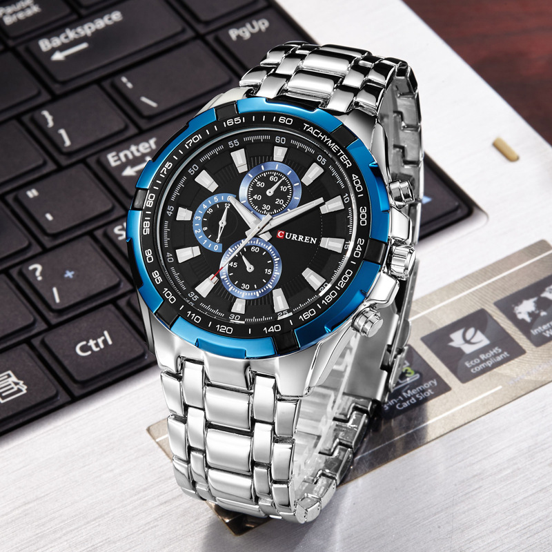 カレン 8023 クォーツ時計メンズ防水スポーツミリタリー腕 - Luxury Watch Hublot のレビューと価格