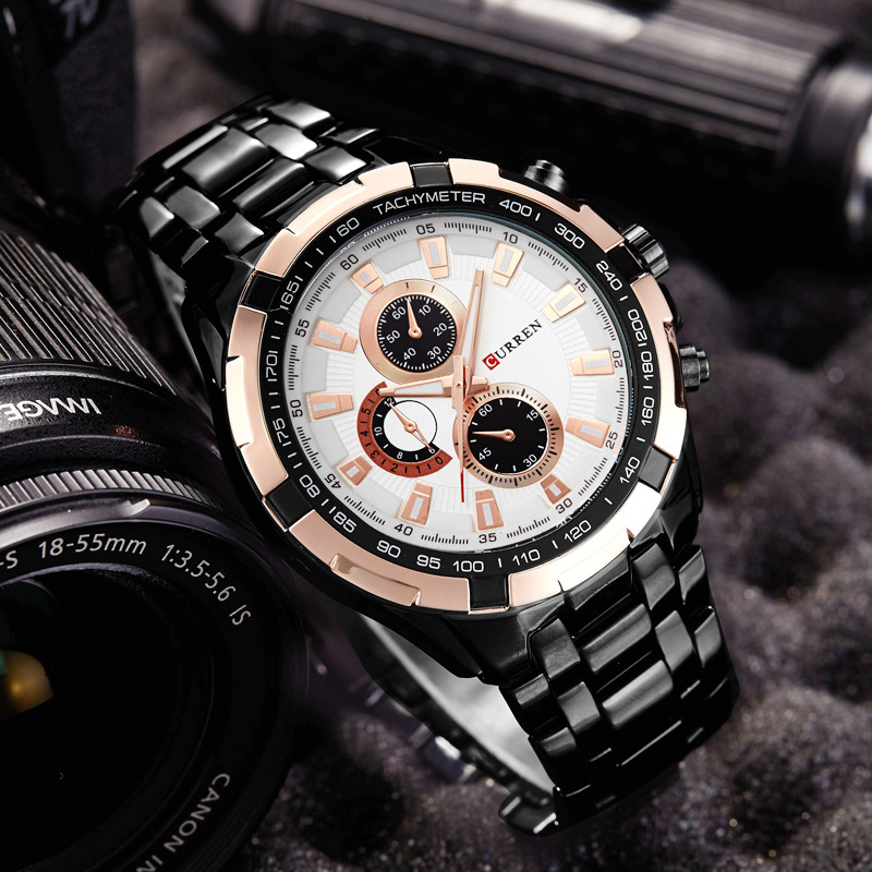 カレン 8023 クォーツ時計メンズ防水スポーツミリタリー腕 - Luxury Watch Hublot のレビューと価格