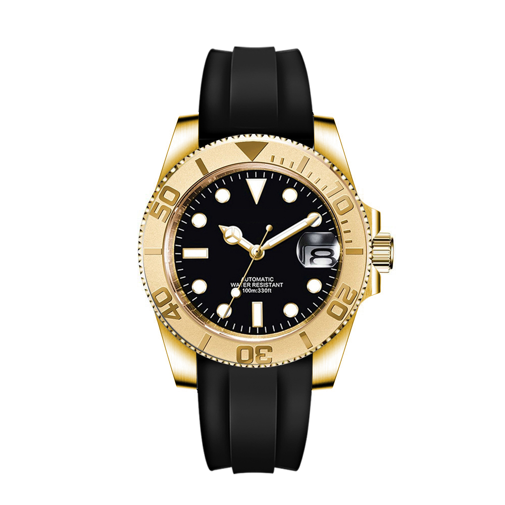 カスタムロゴ 40m防水 高級 NH35/ミヨタ 自動巻き機 - Luxury Watch Gold のレビューと価格