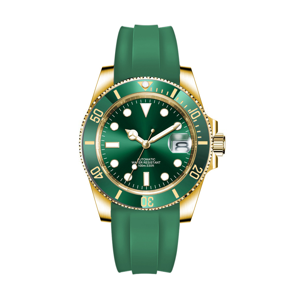 カスタムロゴ 40m防水 高級 NH35/ミヨタ 自動巻き機 - Luxury Watch Gold のレビューと価格