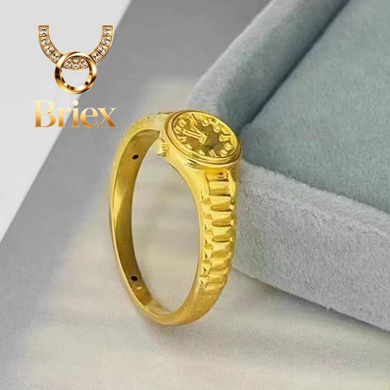 Briex ジュエリー本物の 18 K ゴールドリング女性用 - Luxury Watch Service のレビューと価格