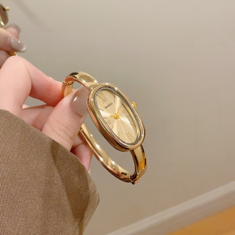 ハイエンドの女性用ローマスケールクォーツ時計シンプルなゴール - Luxury Watch Gold のレビューと価格