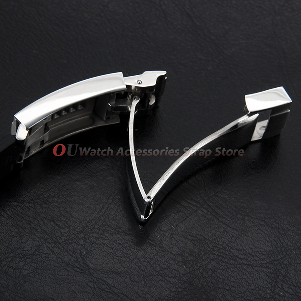 9mmx16mm ステンレス鋼デプロイメントクラスプ ロレッ - Luxury Watch Gold のレビューと価格