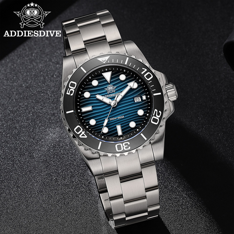 ADDIESDIVE メンズ 2115 クォーツ時計 サンド - Quiet Luxury Watch のレビューと価格