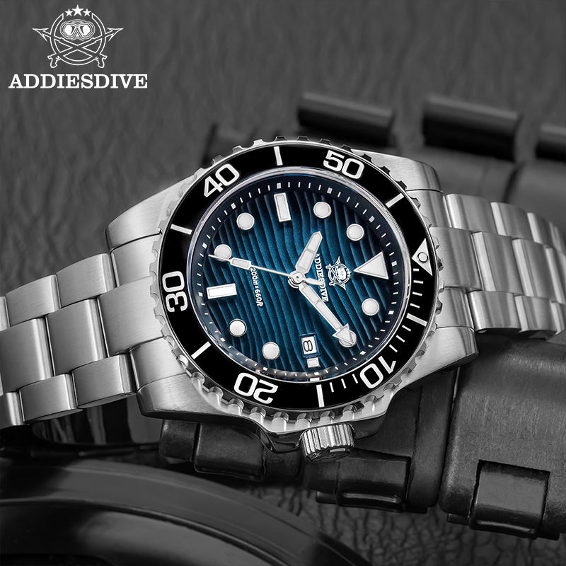 ADDIESDIVE メンズ 2115 クォーツ時計 サンド - Quiet Luxury Watch のレビューと価格