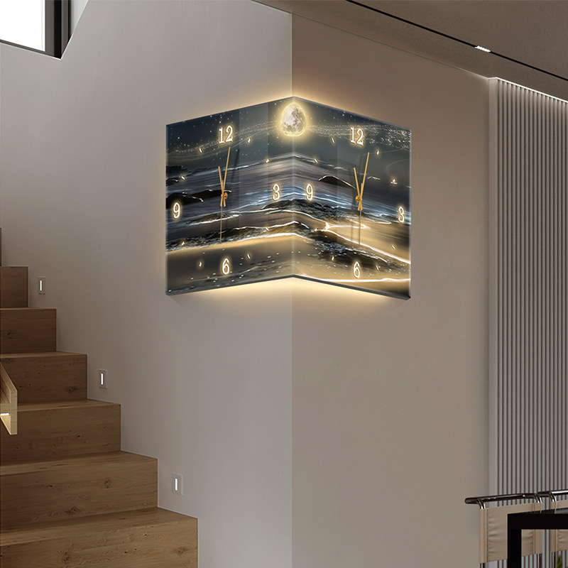 LEDデジタル壁掛け時計 高級レストラン リビングルーム ア - Luxury Watch Wall Clock のレビューと価格